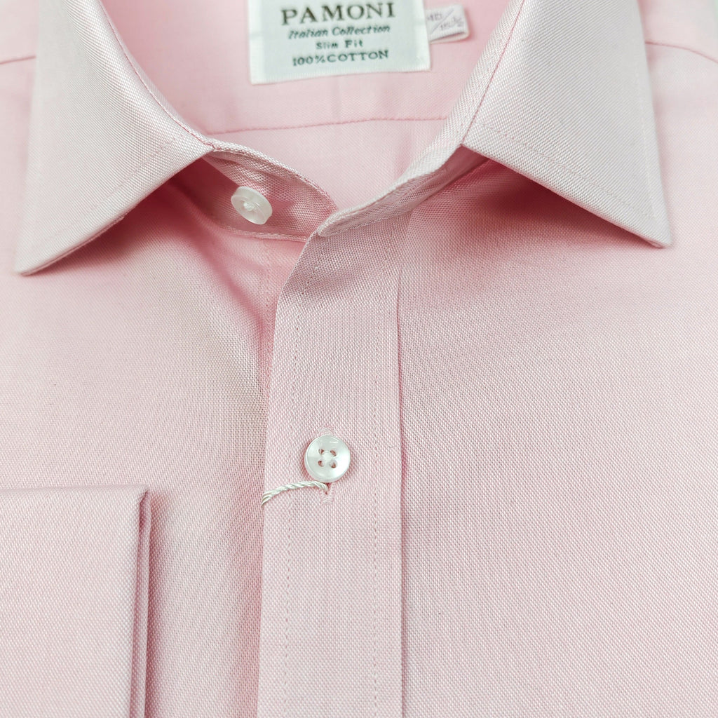 Men’s Pink Oxford Slim Fit Shirt